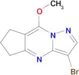 3-Bromo-8-methoxy-6,7-dihydro-5H-cyclopenta[d]pyrazolo[1,5-a]pyrimidine