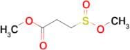 Methyl 3-(methoxysulfinyl)propanoate