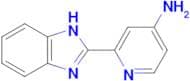 2-(1H-Benzo[d]imidazol-2-yl)pyridin-4-amine