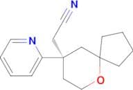 (R)-2-(9-(Pyridin-2-yl)-6-oxaspiro[4.5]decan-9-yl)acetonitrile