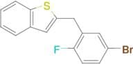 2-(5-Bromo-2-fluorobenzyl)benzo[b]thiophene