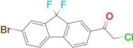 1-(7-Bromo-9,9-difluoro-9H-fluoren-2-yl)-2-chloroethanone