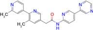 2-(2',3-Dimethyl-[2,4'-bipyridin]-5-yl)-N-(5-(pyrazin-2-yl)pyridin-2-yl)acetamide