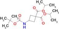 3-TERT-BUTOXYCARBONYLAMINO-CYCLOBUTANE-1,1-DICARBOXYLIC ACID DIISOPROPYL ESTER