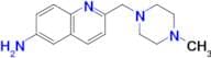 2-[(4-METHYL-1-PIPERAZINYL)METHYL]-6-QUINOLINAMINE