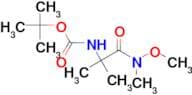 TERT-BUTYL (1-(METHOXY(METHYL)AMINO)-2-METHYL-1-OXOPROPAN-2-YL)CARBAMATE