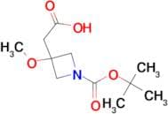 2-(1-(TERT-BUTOXYCARBONYL)-3-METHOXYAZETIDIN-3-YL)ACETIC ACID