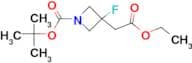 TERT-BUTYL 3-(2-ETHOXY-2-OXOETHYL)-3-FLUOROAZETIDINE-1-CARBOXYLATE