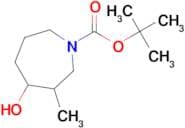 TERT-BUTYL 4-HYDROXY-3-METHYLAZEPANE-1-CARBOXYLATE