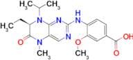 (R)-4-(7-Ethyl-8-isopropyl-5-methyl-6-oxo-5,6,7,8-tetrahydro-pteridin-2-ylamino)-3-methoxy-benzoic…