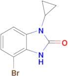 4-BROMO-1-CYCLOPROPYL-1H-BENZO[D]IMIDAZOL-2(3H)-ONE