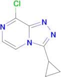 8-CHLORO-3-CYCLOPROPYL-[1,2,4]TRIAZOLO[4,3-A]PYRAZINE