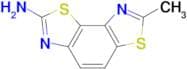 7-Methyl-benzo[1,2-d;3,4-d']bisthiazol-2-ylamine