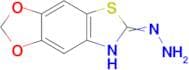 6-Hydrazino[1,3]dioxolo[4,5-f][1,3]benzothiazole