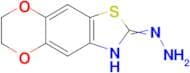 2-Hydrazino-6,7-dihydro[1,4]dioxino[2,3-f][1,3]benzothiazole