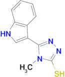 5-(1H-Indol-3-yl)-4-methyl-4H-1,2,4-triazole-3-thiol