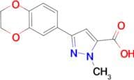 3-(2,3-dihydro-1,4-benzodioxin-6-yl)-1-methyl-1{H}-pyrazole-5-carboxylic acid