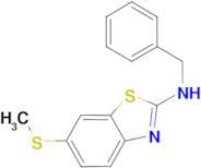 N-benzyl-6-(methylthio)-1,3-benzothiazol-2-amine
