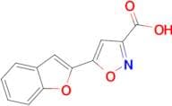 5-(1-Benzofuran-2-yl)isoxazole-3-carboxylic acid