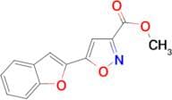 Methyl 5-(1-benzofuran-2-yl)isoxazole-3-carboxylate