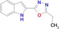 2-(5-ethyl-1,3,4-oxadiazol-2-yl)-1H-indole