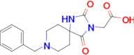 (8-Benzyl-2,4-dioxo-1,3,8-triaza-spiro[4.5]dec-3-yl)-acetic acid