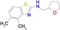 4,5-dimethyl-N-((tetrahydrofuran-2-yl)methyl)benzo[d]thiazol-2-amine
