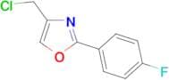 4-(chloromethyl)-2-(4-fluorophenyl)-1,3-oxazole