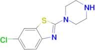 6-Chloro-2-piperazin-1-yl-1,3-benzothiazole