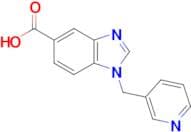 1-(pyridin-3-ylmethyl)-1H-benzimidazole-5-carboxylic acid
