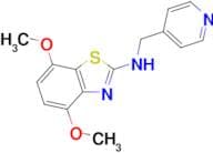 4,7-dimethoxy-N-(pyridin-4-ylmethyl)benzo[d]thiazol-2-amine