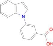 3-(1H-indol-1-yl)benzoic acid