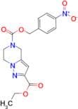 2-Ethyl 5-(4-nitrobenzyl) 6,7-dihydropyrazolo[1,5-a]pyrazine-2,5(4H)-dicarboxylate