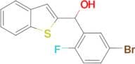 Benzo[b]thiophen-2-yl(5-bromo-2-fluorophenyl)methanol