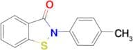 2-(4-METHYLPHENYL)-1,2-BENZISOTHIAZOL-3(2H)-ONE