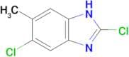 2,6-DICHLORO-5-METHYL-1H-1,3-BENZODIAZOLE