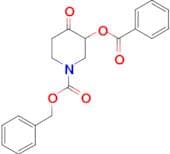 BENZYL 3-(BENZOYLOXY)-4-OXOPIPERIDINE-1-CARBOXYLATE