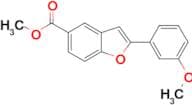 2-(3-Methoxy-phenyl)-benzofuran-5-carboxylic acid methyl ester