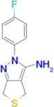 2-(4-Fluorophenyl)-2,6-dihydro-4H-thieno[3,4-c]pyrazol-3-amine