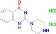 2-(piperazin-1-yl)quinazolin-4(3H)-one dihydrochloride