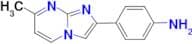 4-(7-methylimidazo[1,2-a]pyrimidin-2-yl)aniline