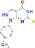 6-mercapto-1-(4-methylphenyl)-1,5-dihydro-4H-pyrazolo[3,4-d]pyrimidin-4-one