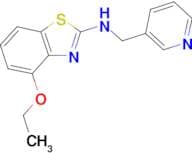 4-ethoxy-N-(pyridin-3-ylmethyl)-1,3-benzothiazol-2-amine