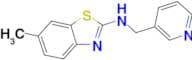 6-methyl-N-(pyridin-3-ylmethyl)-1,3-benzothiazol-2-amine