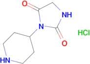 3-(piperidin-4-yl)imidazolidine-2,4-dione hydrochloride