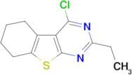 4-chloro-2-ethyl-5,6,7,8-tetrahydrobenzo[4,5]thieno[2,3-d]pyrimidine