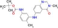 6-(5-(BOC-AMINO)-2-METHYLPHENYLAMINO)-3-METHYL-4-OXO-3,4-DIHYDROQUINAZOLINE