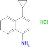 4-CYCLOPROPYLNAPHTHALEN-1-AMINE HYDROCHLORIDE
