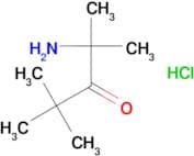 2-amino-2,4,4-trimethylpentan-3-one hydrochloride