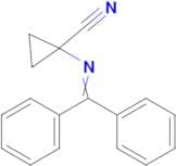 1-[(diphenylmethylidene)amino]cyclopropane-1-carbonitrile
